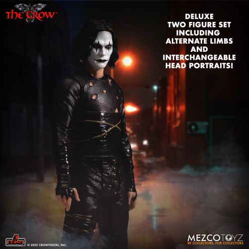 Mezco Toyz 5 Points The Crow Deluxe Figure Set - by Mezco Toyz