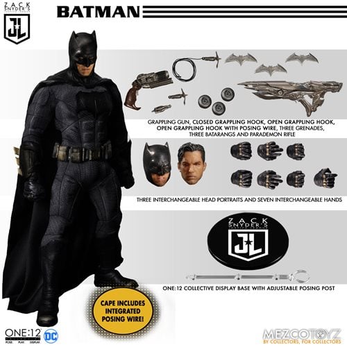 Mezco Toyz DC Zack Snyder Justice League Deluxe One:12 Collective Steel Boxed Set - by Mezco Toyz