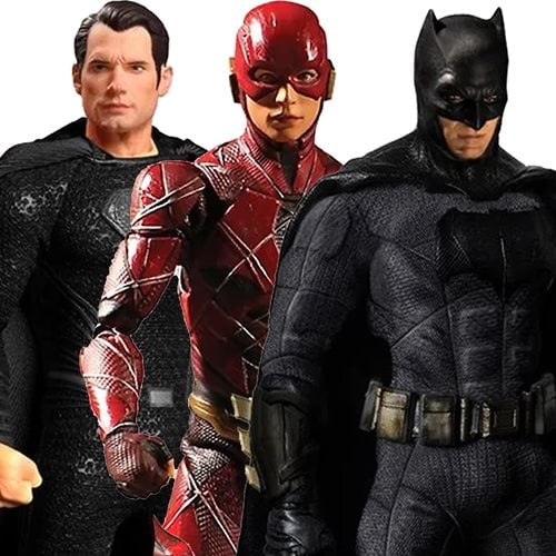 Mezco Toyz DC Zack Snyder Justice League Deluxe One:12 Collective Steel Boxed Set - by Mezco Toyz