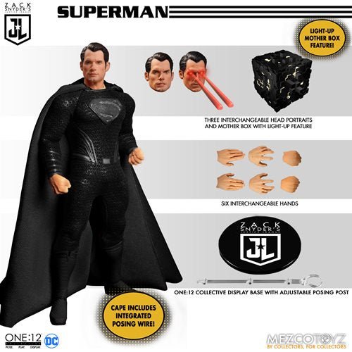 Mezco Toyz DC Zack Snyder Justice League Deluxe One:12 Collective Steel Boxed Set - by Mezco Toyz