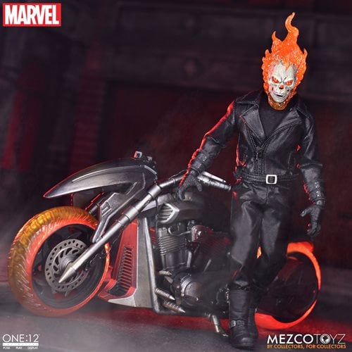 Mezco Toyz Ghost Rider and Hell Cycle One:12 Collective Action Figure Set - by Mezco Toyz