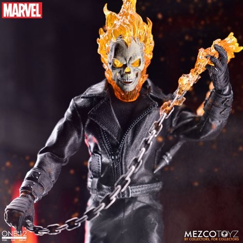 Mezco Toyz Ghost Rider and Hell Cycle One:12 Collective Action Figure Set - by Mezco Toyz