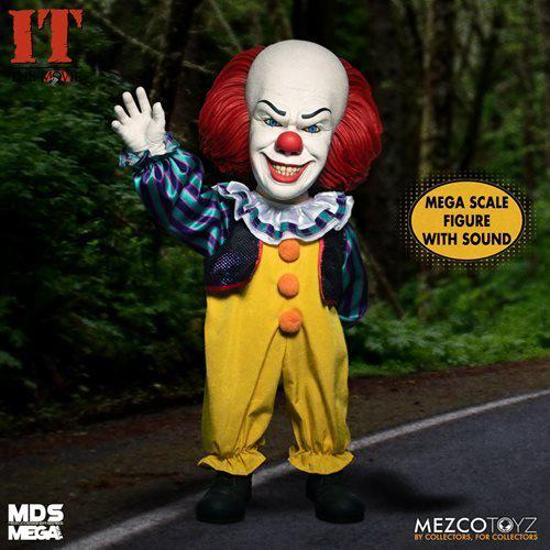 Mezco Toyz IT (1990): Talking Pennywise MDS Mega Scale 15-Inch Doll - by Mezco Toyz