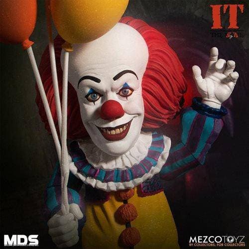 Mezco Toyz IT Deluxe Pennywise 1990 Stylized 6" Action Figure - by Mezco Toyz