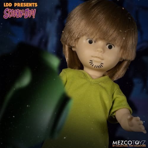 Mezco Toyz LDD Presents Scooby-Doo - Shaggy 10-inch Doll with Build a Figure Piece - by Mezco Toyz