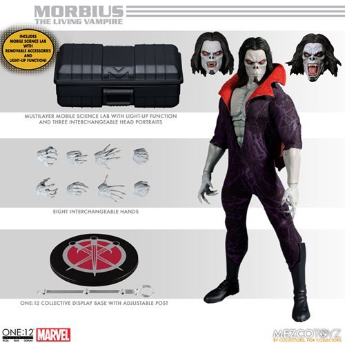 Mezco Toyz Marvel Morbius One:12 Collective Action Figure - by Mezco Toyz