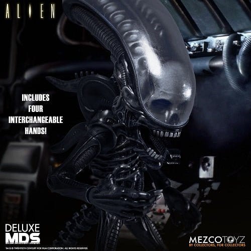 Mezco Toyz MDS Alien 6-Inch Deluxe Stylized Roto Figure - by Mezco Toyz