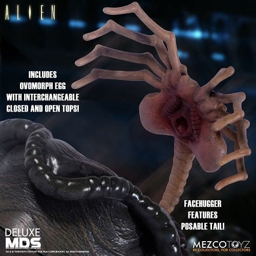 Mezco Toyz MDS Alien 6-Inch Deluxe Stylized Roto Figure - by Mezco Toyz