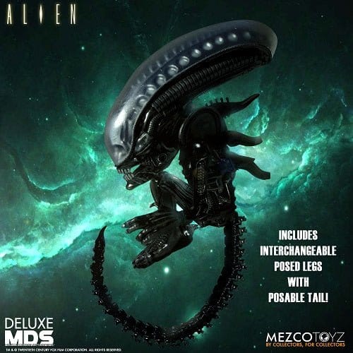 Mezco Toyz MDS Alien 6-Inch Deluxe Stylized Roto Figure - by Mezco Toyz