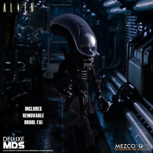 Mezco Toyz MDS Alien 6-Inch Deluxe Stylized Roto Figure - by Mezco Toyz