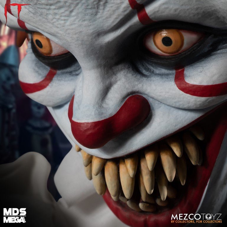 Mezco Toyz MDS Mega Scale IT: Talking Sinister Pennywise 15-Inch Doll - by Mezco Toyz