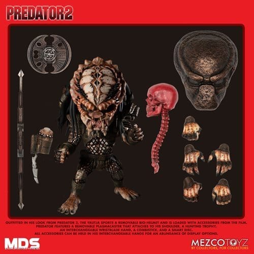 Mezco Toyz MDS Predator 2: City Hunter Deluxe 6-Inch Action Figure - by Mezco Toyz