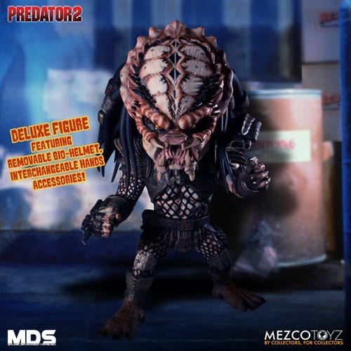 Mezco Toyz MDS Predator 2: City Hunter Deluxe 6-Inch Action Figure - by Mezco Toyz