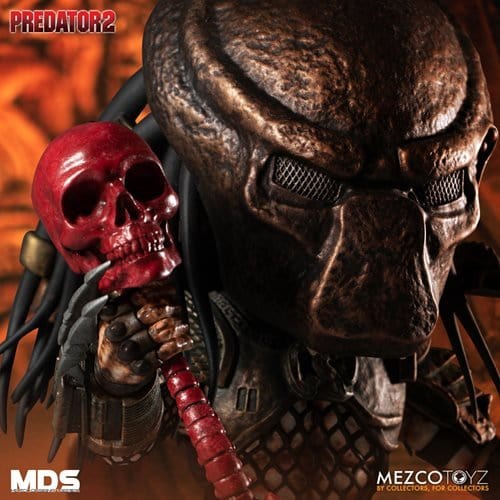 Mezco Toyz MDS Predator 2: City Hunter Deluxe 6-Inch Action Figure - by Mezco Toyz