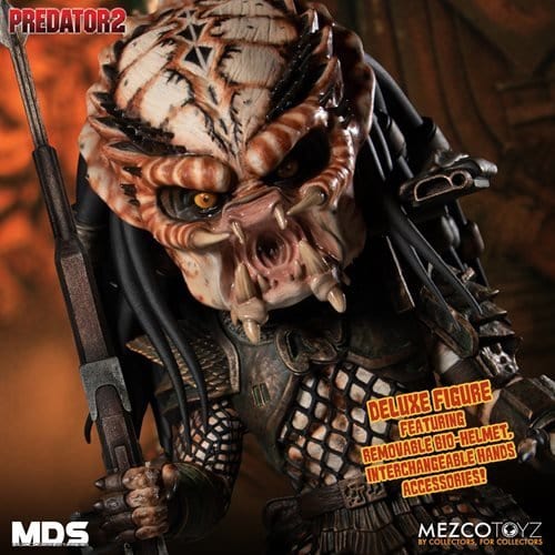 Mezco Toyz MDS Predator 2: City Hunter Deluxe 6-Inch Action Figure - by Mezco Toyz