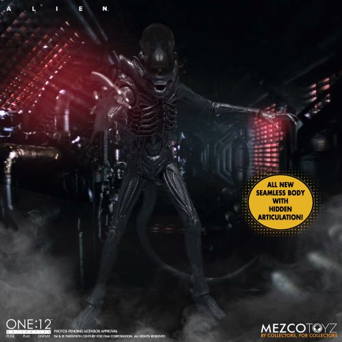 Mezco Toyz One-12 Collective Alien Deluxe Edition Action Figure - by Mezco Toyz