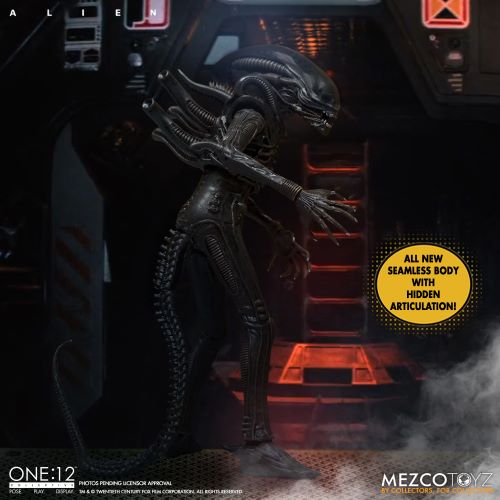 Mezco Toyz One-12 Collective Alien Deluxe Edition Action Figure - by Mezco Toyz