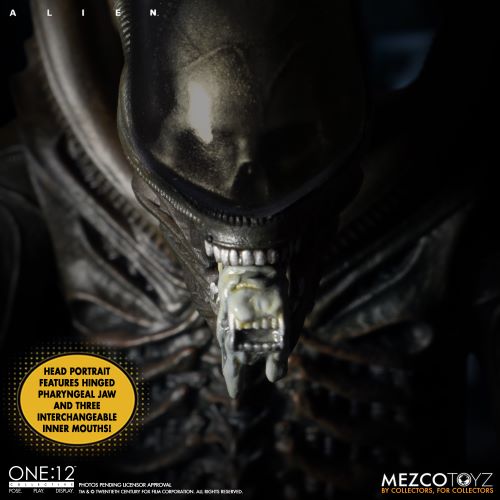 Mezco Toyz One-12 Collective Alien Deluxe Edition Action Figure - by Mezco Toyz