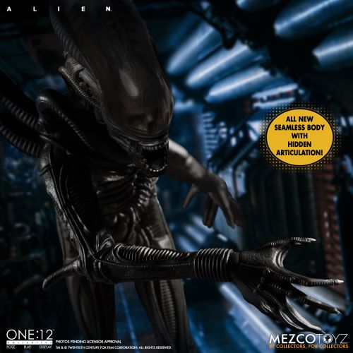 Mezco Toyz One-12 Collective Alien Deluxe Edition Action Figure - by Mezco Toyz