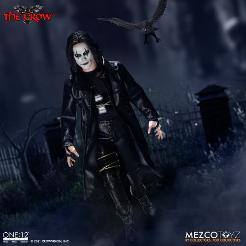 Mezco Toyz One-12 Collective The Crow Action Figure - by Mezco Toyz