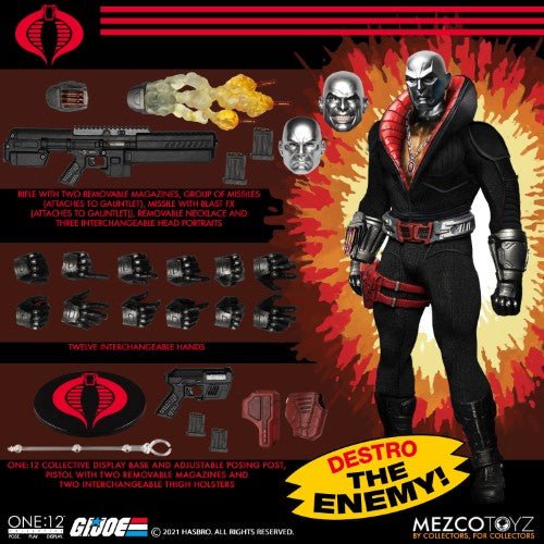 Mezco Toyz One:12 Collective Destro Action Figure - by Mezco Toyz