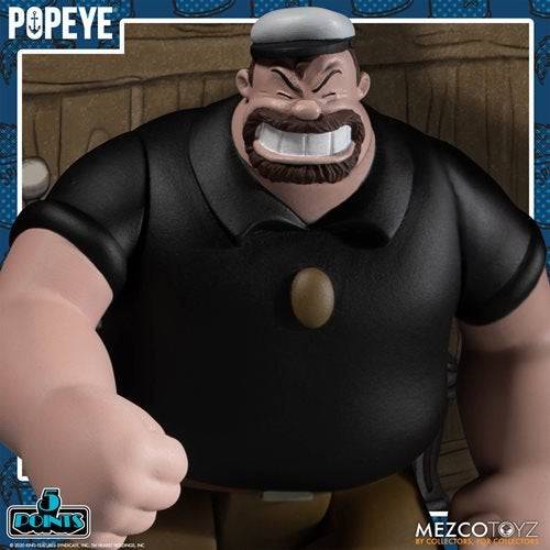 Mezco Toyz Popeye 5 Points Deluxe Box Set - by Mezco Toyz