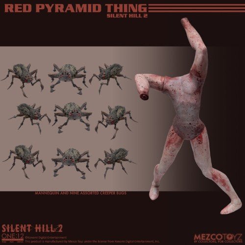 Mezco Toyz Silent Hill 2 Red Pyramid Thing One:12 Collective Action Figure - by Mezco Toyz