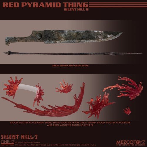 Mezco Toyz Silent Hill 2 Red Pyramid Thing One:12 Collective Action Figure - by Mezco Toyz