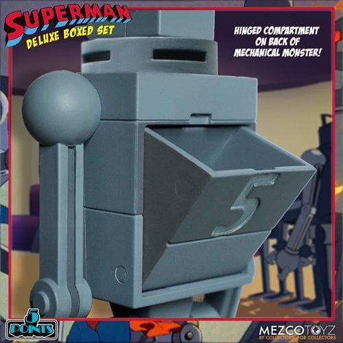 Mezco Toyz Superman (1941): The Mechanical Monsters 5 Points Deluxe Boxed Set - by Mezco Toyz