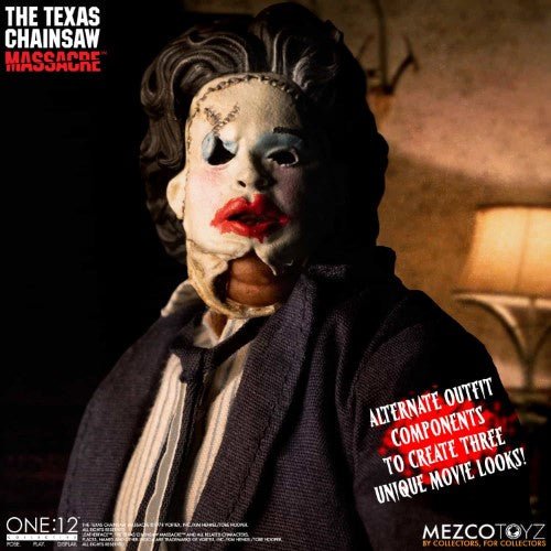 Mezco Toyz The Texas Chainsaw Massacre Leatherface One:12 Collective Action Figure - by Mezco Toyz