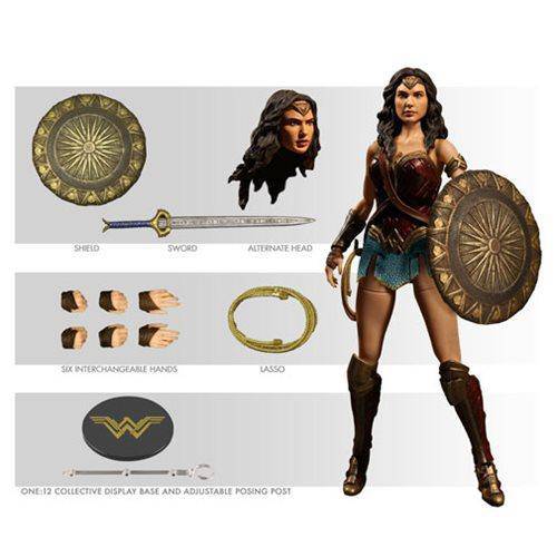 Mezco Toyz Wonder Woman Movie One:12 Collective Action Figure - by Mezco Toyz