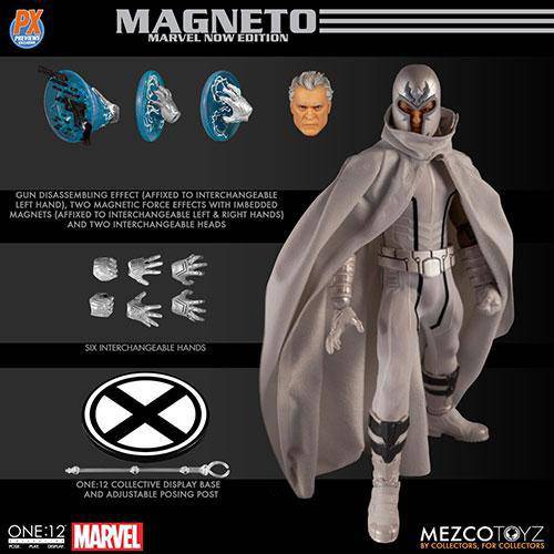 Mezco Toyz X-Men Magneto Marvel NOW! Edition One:12 Collective Action Figure - Previews Exclusive - by Mezco Toyz