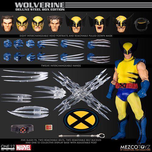 Mezco Toyz X-Men Wolverine One:12 Collective Deluxe Steel Box Edition Action Figure - by Mezco Toyz