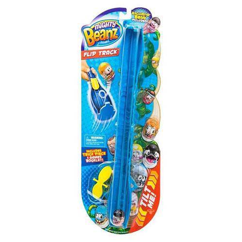 Mighty Beanz Flip Track - Series 1 - Blue - by Moose Toys