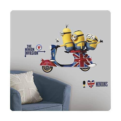 Minions The Movie Peel and Stick Giant Wall Decal - by Roommates