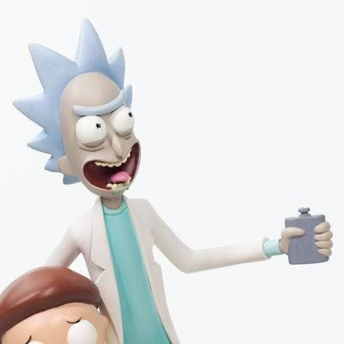 Mondo Rick and Morty 12-Inch Polystone Statue - by Mondo