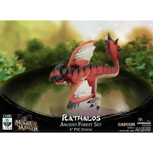 Monster Hunter Limited Edition Rathalos 4-Inch Statue - by Animegami Studios