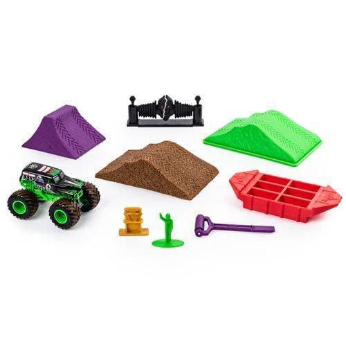 Monster Jam Monster Dirt Deluxe Set Playset - Grave Digger - by Spin Master