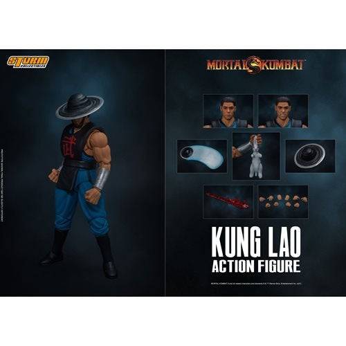 Mortal Kombat Kung Lao 1:12 Scale Action Figure - by Storm Collectibles