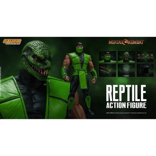 Mortal Kombat Reptile 1:12 Scale Action Figure - by Storm Collectibles