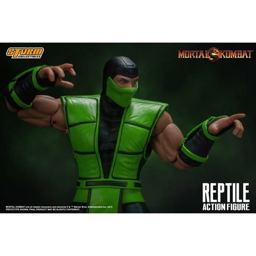 Mortal Kombat Reptile 1:12 Scale Action Figure - by Storm Collectibles