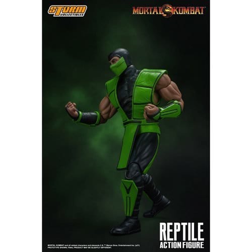 Mortal Kombat Reptile 1:12 Scale Action Figure - by Storm Collectibles