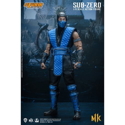 Mortal Kombat Sub-Zero 1:12 Scale Action Figure - by Storm Collectibles