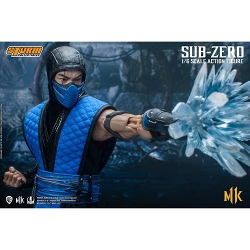 Mortal Kombat Sub-Zero 1:12 Scale Action Figure - by Storm Collectibles