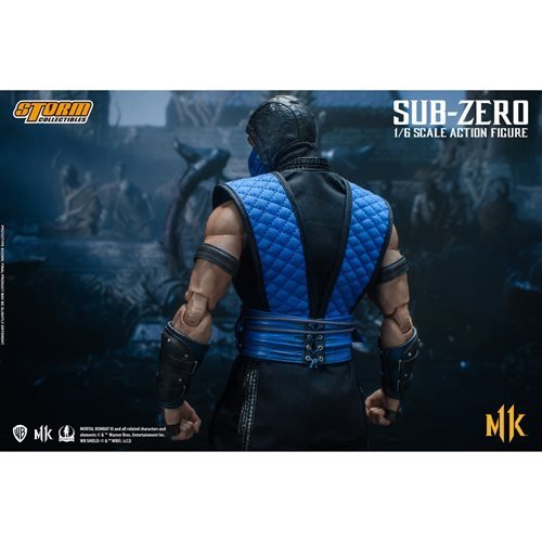 Mortal Kombat Sub-Zero 1:12 Scale Action Figure - by Storm Collectibles