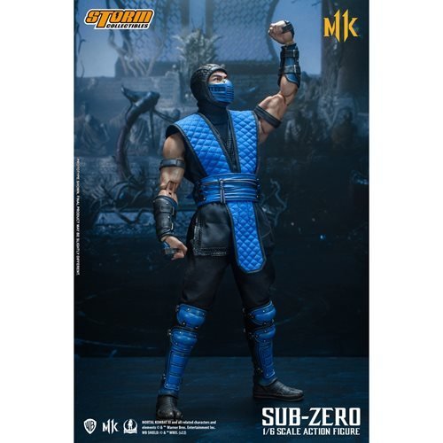 Mortal Kombat Sub-Zero 1:12 Scale Action Figure - by Storm Collectibles