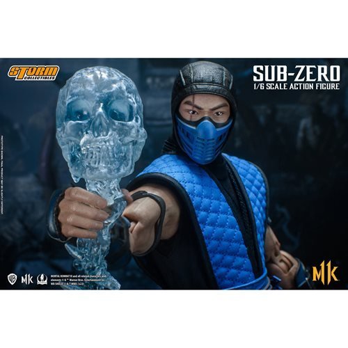 Mortal Kombat Sub-Zero 1:12 Scale Action Figure - by Storm Collectibles