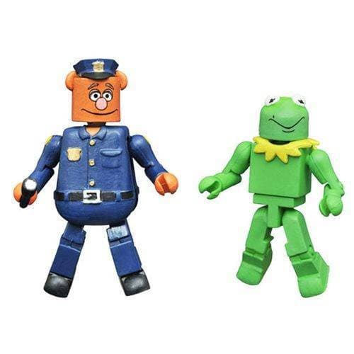 Muppets Minimates Series 3 Kermit as Constantine and Fozzie Bear on Patrol 2-Pack - by Diamond Select