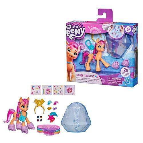 My Little Pony: A New Generation Crystal Adventure Sunny Starscout Mini-Figure - by Hasbro