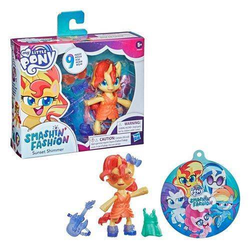 My Little Pony Smashin Fashion Sunset Shimmer Mini-Figure - by Hasbro